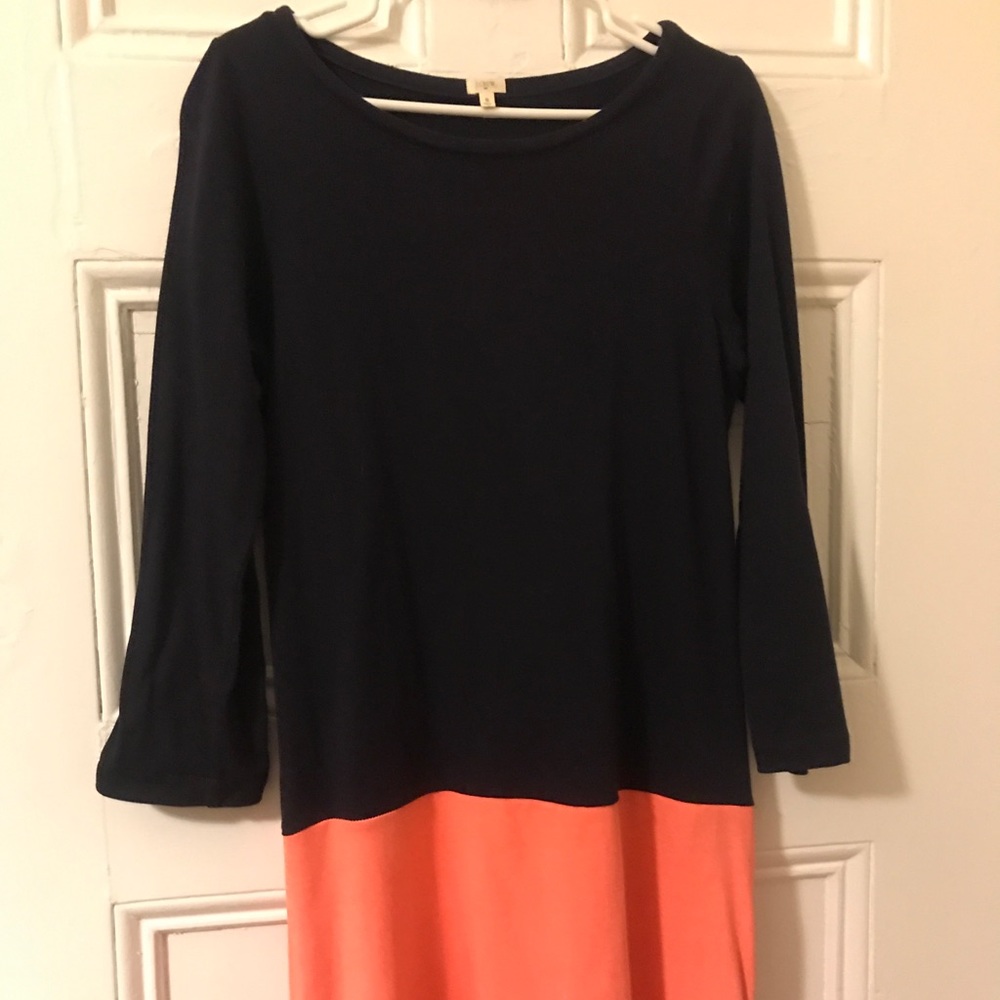 J. Crew Maritime Colorblock Dress